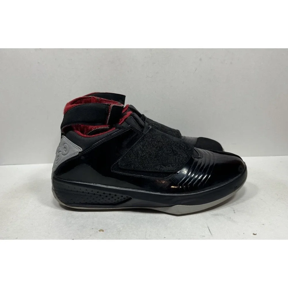 Nike Air Jordan 20 XX Retro Stealth 2015 Black Red Size 11 Sneakers 310455-002
